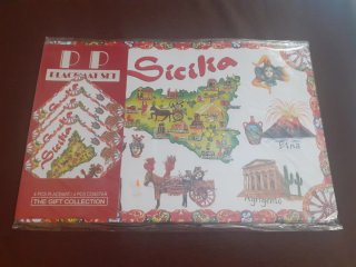 Set 4 Tovagliette colazione Sicilia