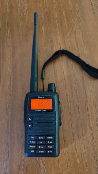 Emisora Alan HP 08 VHF/UHF