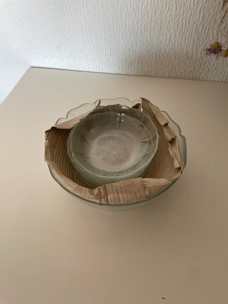 Arcoroc Fleur France/ cuencos vintage