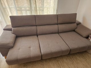 Sofá modular gris 2,90m