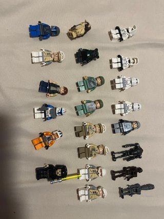 Lote Figuras Lego Star Wars (2010-2016)