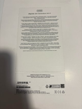 iPad Air 5 gen.