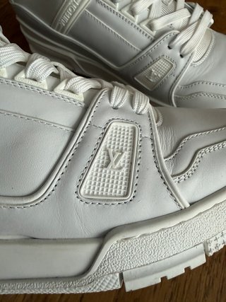 Sneakers Louis Vuitton Trainer Bianche Tg 42