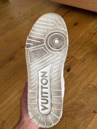 Sneakers Louis Vuitton Trainer Bianche Tg 42