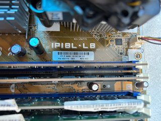 Scheda madre Asus IPBL-LB + CPU + RAM