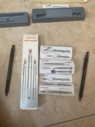 Rotring 600 Portaminas y Bolígrafo Años 90