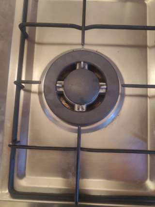 Placa de gas EAS Electric 3 fuegos
