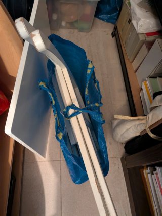 Mecedora infantil Ikea desmontada