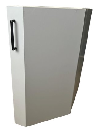 Módulos de cocina gris y blanco