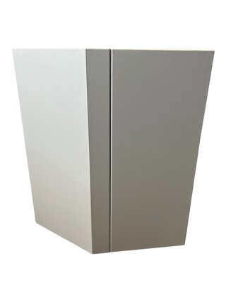 Módulos de cocina gris y blanco
