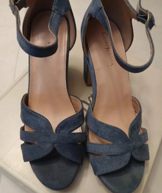 Sandalias Verano Azul Talla 39