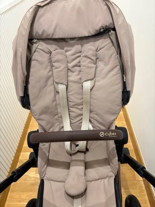 Cochecito Bebé Cybex Priam Beige 2 piezas.