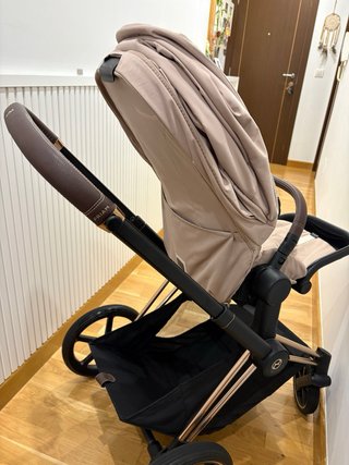 Cochecito Bebé Cybex Priam Beige 2 piezas.