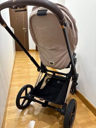 Cochecito Bebé Cybex Priam Beige 2 piezas.