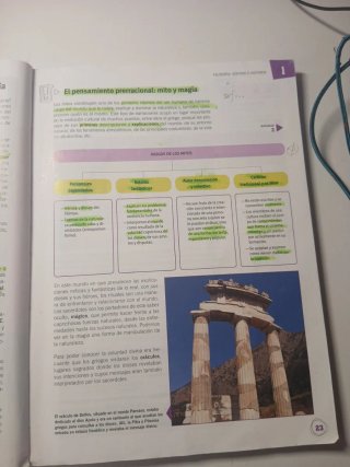 Filosofía 1, primer curso de bachillerato