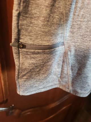 Maglia tecnica Nike running grigia