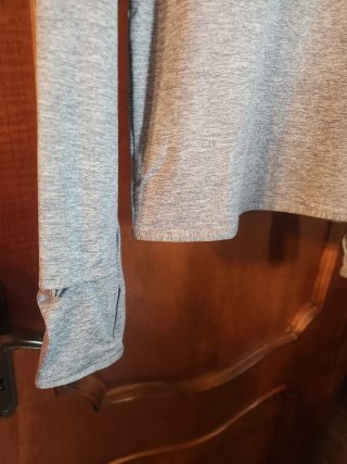 Maglia tecnica Nike running grigia