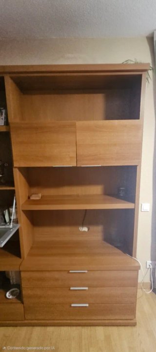 Mueble de salón de madera
