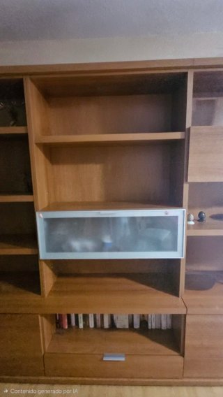 Mueble de salón de madera