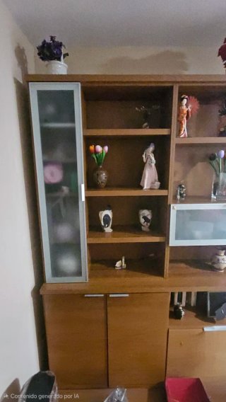 Mueble de salón de madera