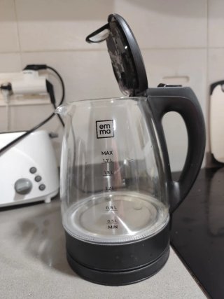 Hervidor de agua eléctrico Emma 1.7L