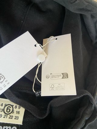 Sudadera Supreme X Maison Margiela Negra