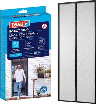 Tesa - Cortina Mosquitera Magnética 2,0 m x 0,8 m