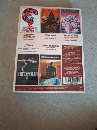 Pack Películas DVD Paul Naschy Terror Español