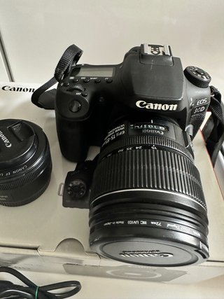 Canon 90D + EF-S 15-85mm + EF 50mm