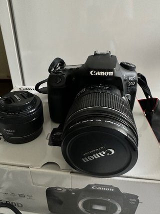 Canon 90D + EF-S 15-85mm + EF 50mm