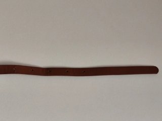 Cinturón de cuero marrón