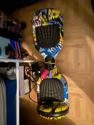 Hoverboard con diseño graffiti