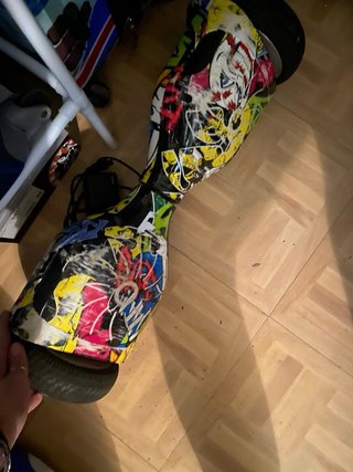 Hoverboard con diseño graffiti