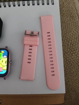 Smartwatch Rosa con Cargador