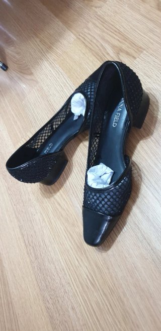 Tacones ANNA FIELD Talla 36 Negros