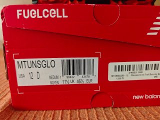 New Balance FuelCell Summit Unknown SG  46 1/2
