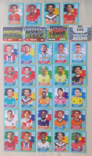 Lote cartas FIFA World Cup 2026 Panini