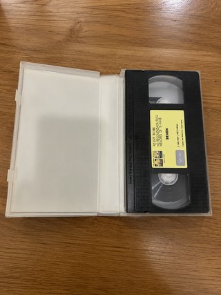 VHS Seven Se7en Brad Pitt Morgan Freeman - edición