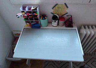 Escritorio vintage madera