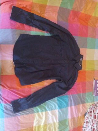 Camisa azul oscura XXL