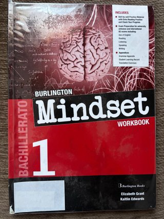 Mindset 1 Bachillerato. Workbook