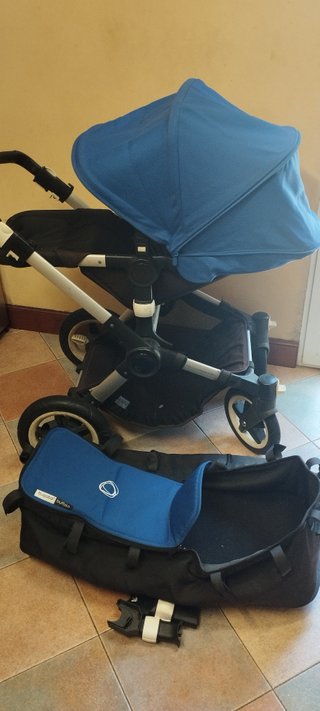 Bugaboo Buffalo Silla de Paseo y capazo Azul