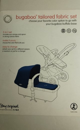 Bugaboo Buffalo Silla de Paseo y capazo Azul