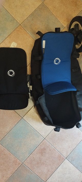 Bugaboo Buffalo Silla de Paseo y capazo Azul