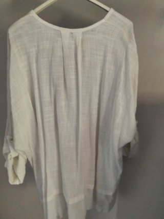 Lote de blusa blanca sin estrenar talla 50/52