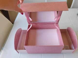 Maletín Joyero Organizador Rosa Glitter