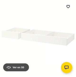 Cajones Almacenaje Cama SONGESAND Ikea
