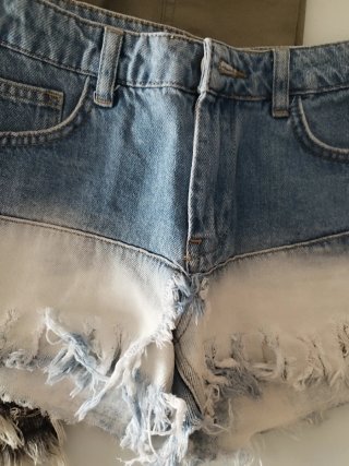 Lote 5 shorts vaqueros