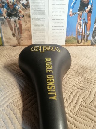 Sillín Velo Double Density Negro