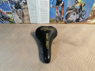 Sillín Velo Double Density Negro